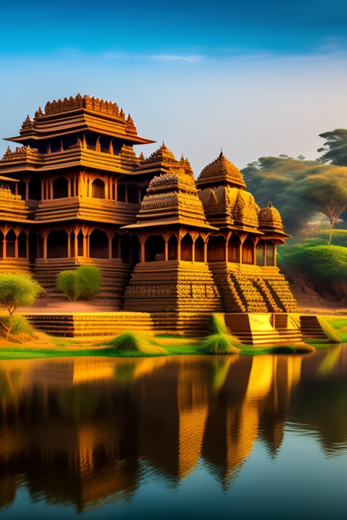 hampi kingdom on the banks of river tungbhadra